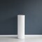Contemporary Decorative Modern Fiberglass Pillar Column Flower Stand -Photography Props - Stylish Cylinder Shape Versatile Pedestal for Wedding, Living Room, or Dining Room Decor
